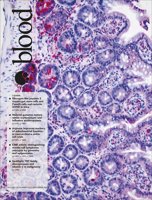 Blood Cover Image for Volume 136, Issue 12