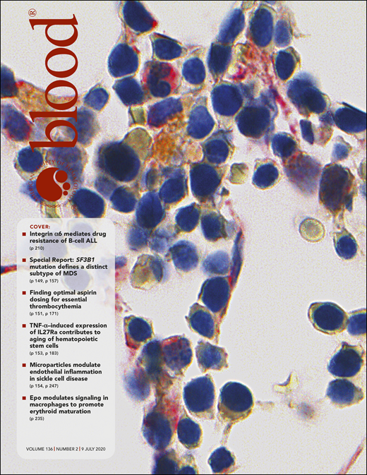 Blood Cover Image for Volume 136, Issue 2