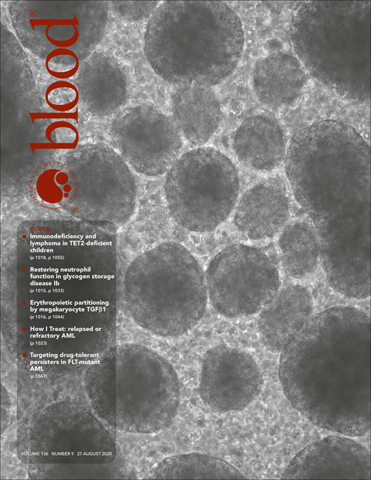 Blood Cover Image for Volume 136, Issue 9