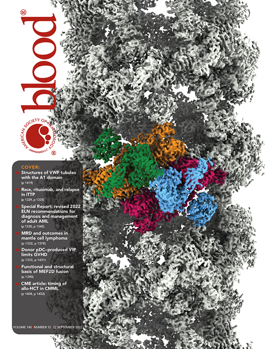 Blood Cover Image for Volume 140, Issue 12