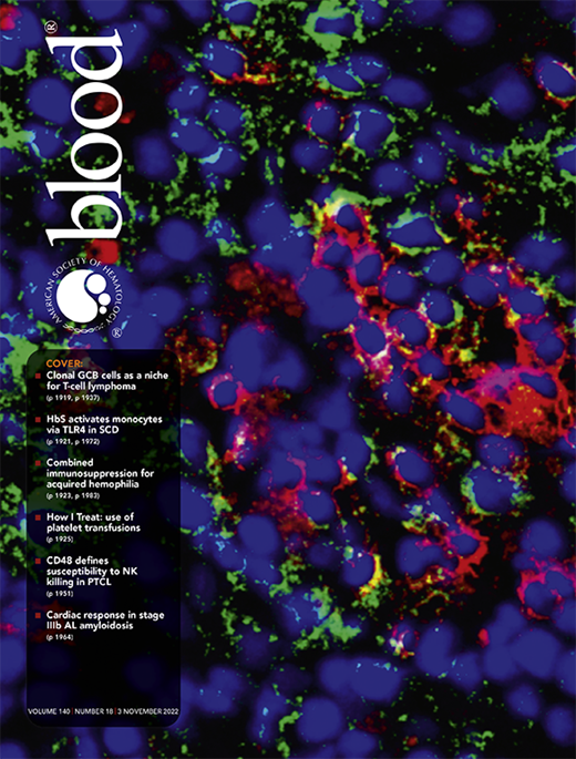 Blood Cover Image for Volume 140, Issue 18