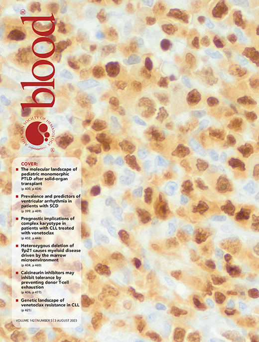 Blood Cover Image for Volume 142, Issue 5
