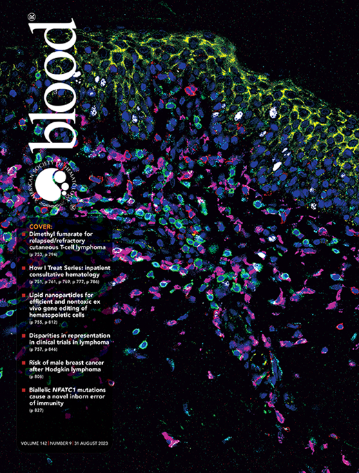 Blood Cover Image for Volume 142, Issue 9