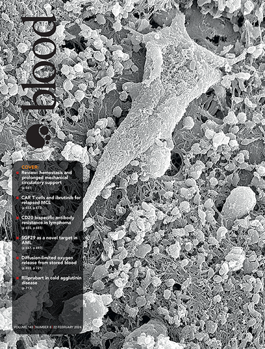 Blood Cover Image for Volume 143, Issue 8