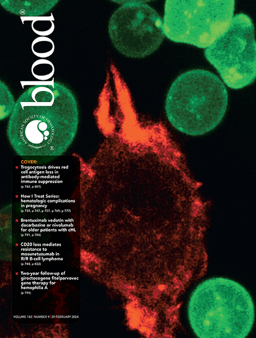 Blood Cover Image for Volume 143, Issue 9