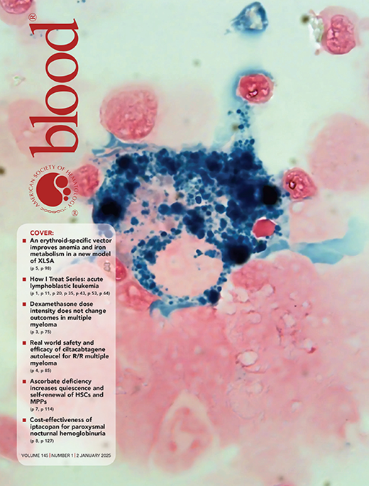 Blood Cover Image for Volume 145, Issue 1
