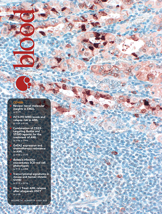 Blood Cover Image for Volume 145, Issue 19