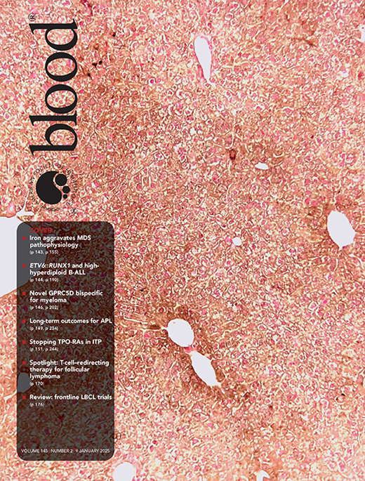 Blood Cover Image for Volume 145, Issue 2