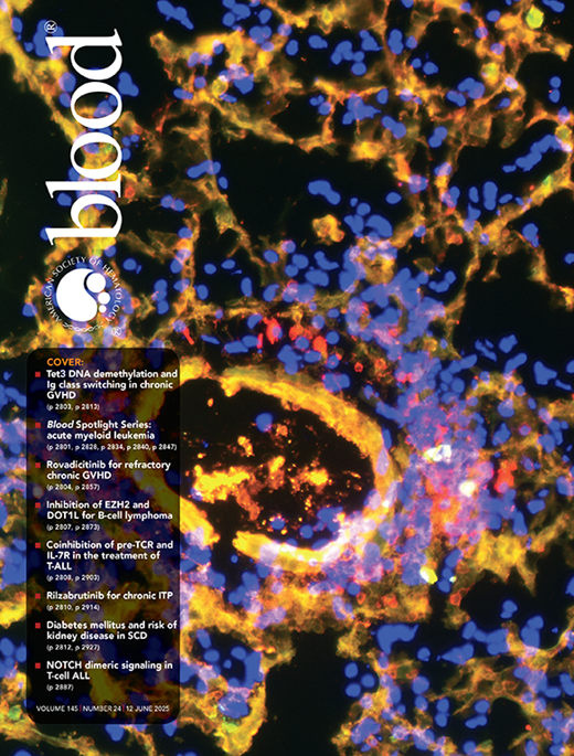 Blood Cover Image for Volume 145, Issue 24