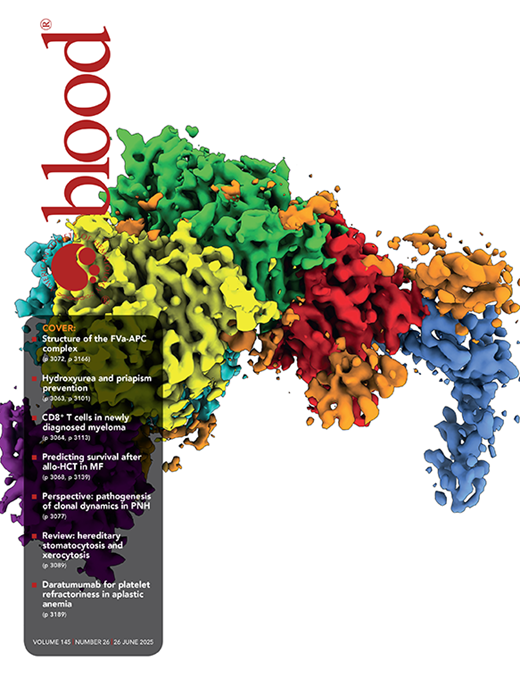 Blood Cover Image for Volume 145, Issue 26