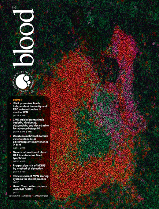 Blood Cover Image for Volume 145, Issue 3