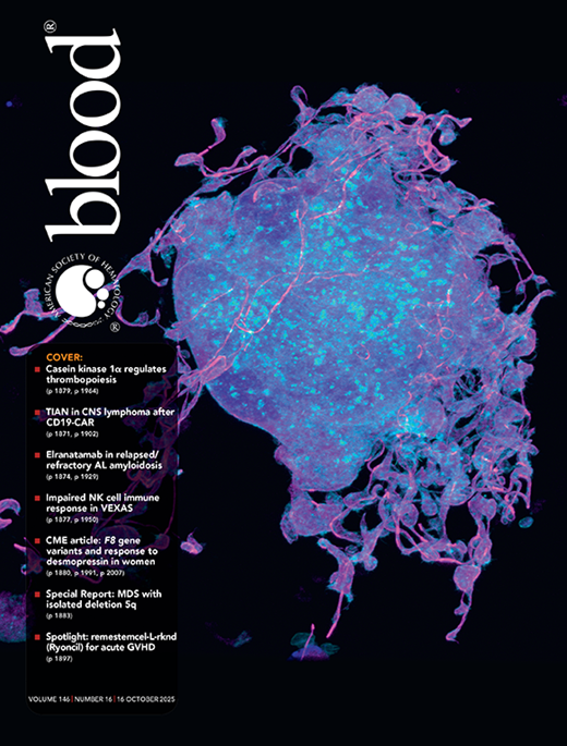 Blood Cover Image for Volume 146, Issue 16