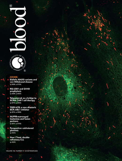 Blood Cover Image for Volume 146, Issue 17