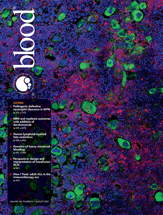 Blood Cover Image for Volume 146, Issue 6