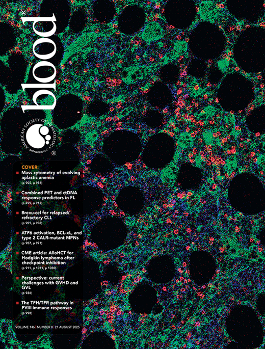 Blood Cover Image for Volume 146, Issue 8