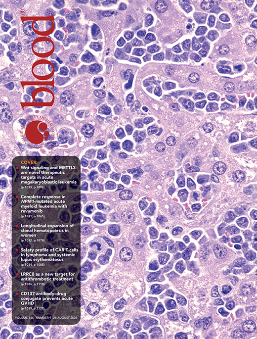 Blood Cover Image for Volume 146, Issue 9