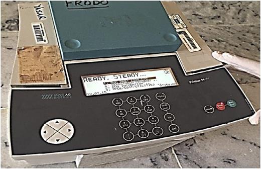 Redundant polymerase chain reaction and general laboratory equipment from Queen Elizabeth University Hospital donated to Peshawar.