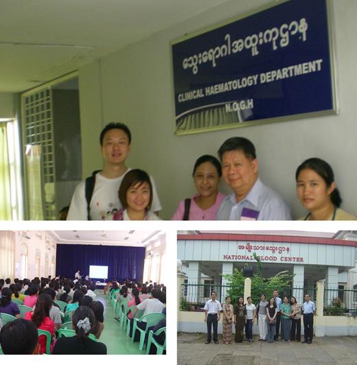 Figure 4. Transplant physicians from Asia and the Pacific region visiting Myanmar for capacity building.