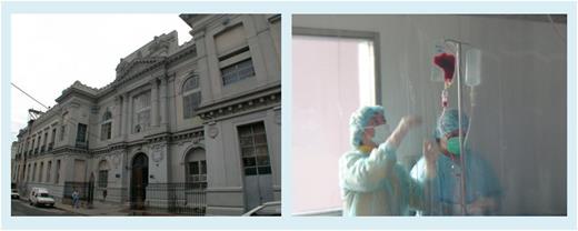 Figure 3. Hospital Maciel, Montevideo, Uruguay.