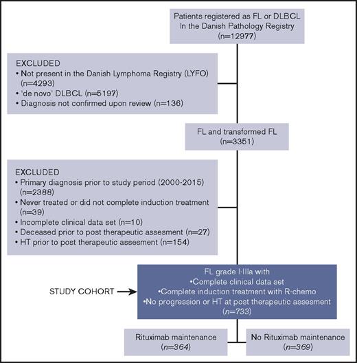 Figure 1. Consort diagram of training cohort.