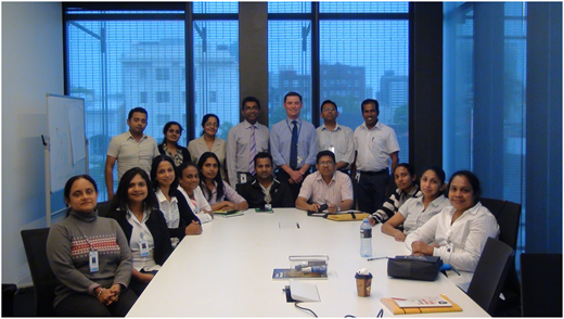 NCI team with Dr. Moore while in training at SVH.