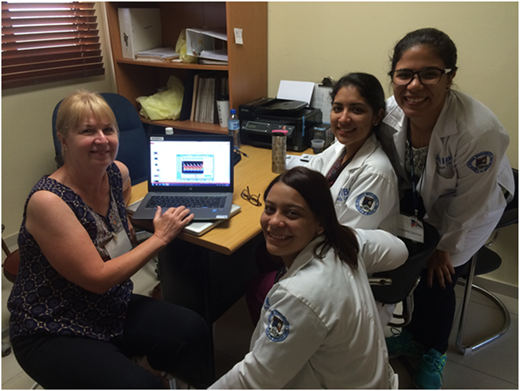 Recent medical school graduates are trained and certified by an experienced TCD examiner from the Cincinnati Children’s Hospital Medical Center (Cincinnati, OH).