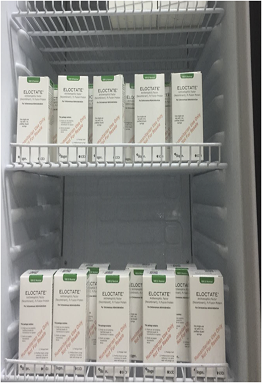 CFCs are kept at 4°C in a storage facility established through collaborative efforts.