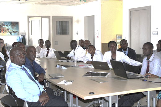 Pediatric oncology weekly tumor board.