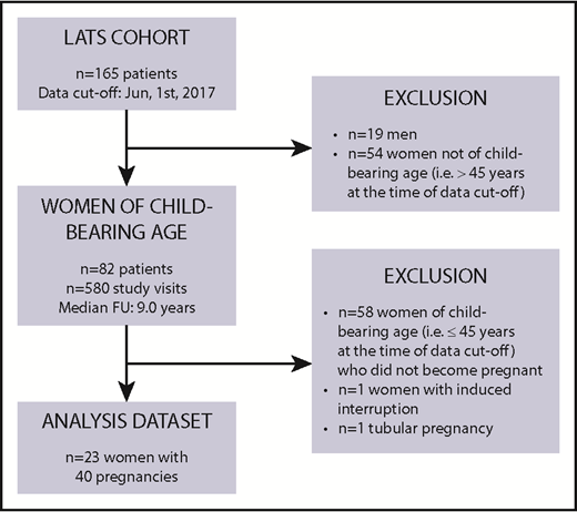 Figure 1. Patient inclusion flowchart. FU, follow-up.