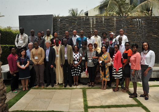 International Workshop participants, Dakar, April 2017.