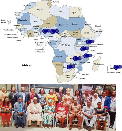 Physician training by country.