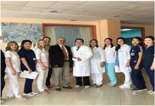 Oncohematological team of the National Research Center for Maternal and Child Health.