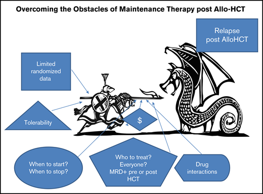 Overcoming the obstacles of maintenance therapy after allo-HCT.