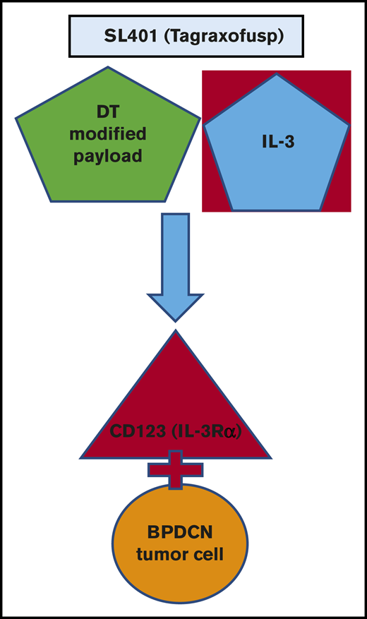 Tagraxofusp, a novel CD123-targeted agent.