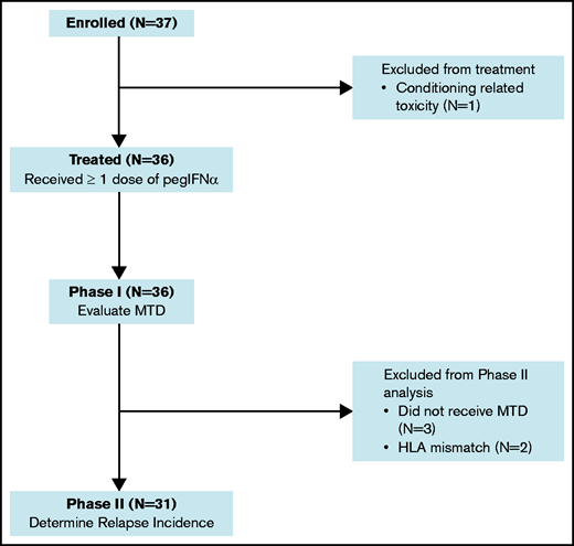 Study flow diagram for phase 1 and phase 2.