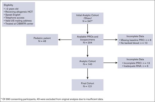 Patient eligibility flow diagram.