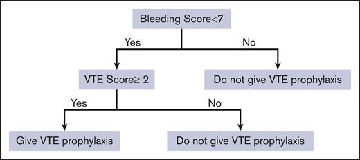 An FFT was constructed using IMPROVE VTE and bleeding RAMs.