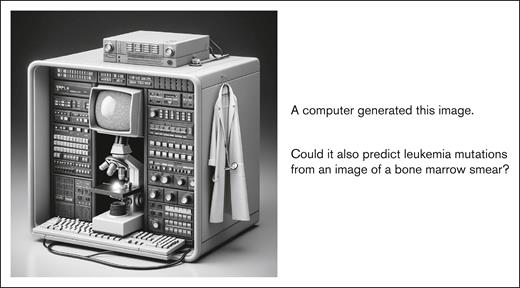 AI-based diagnostics, as “imagined” by AI. Figure generated with DALL-E (OpenAI) and used as per OpenAI terms of service.