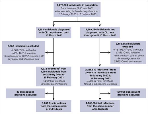 Study flowchart.aIf >90 days had passed between 2 positive consecutive PCR tests, these were classified as 2 different infection episodes.