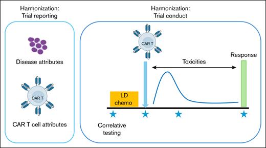 Outline of key recommendations for conduct and reporting of AML CAR clinical trials.