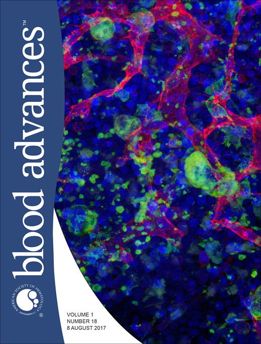 Blood Advances Cover Image for Volume 1, Issue 18