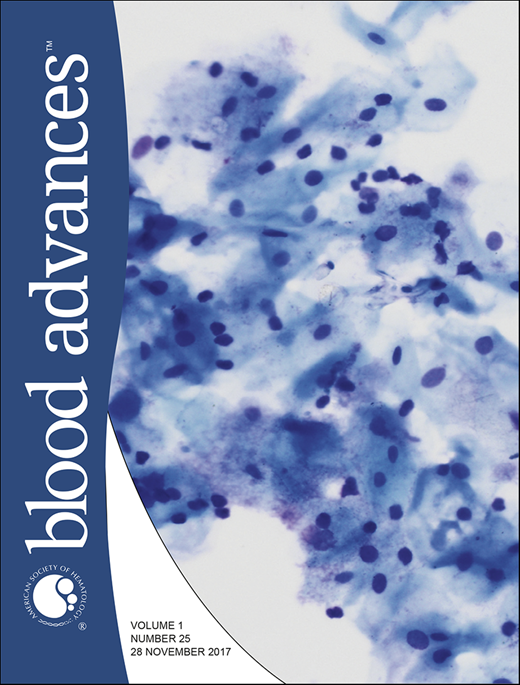 Blood Advances Cover Image for Volume 1, Issue 25