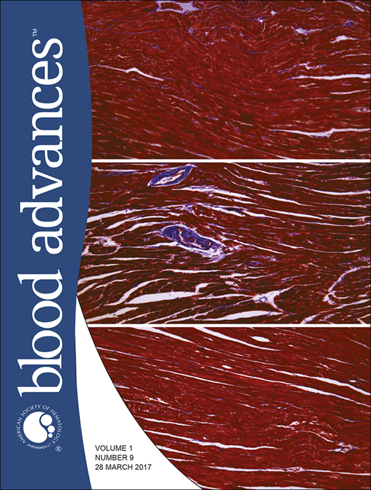 Blood Advances Cover Image for Volume 1, Issue 9