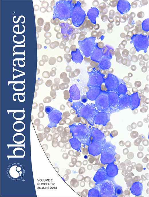 Blood Advances Cover Image for Volume 2, Issue 12