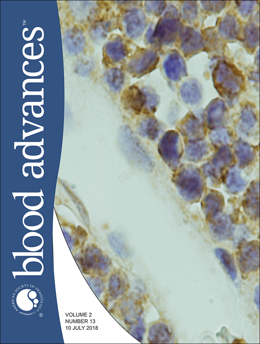 Blood Advances Cover Image for Volume 2, Issue 13