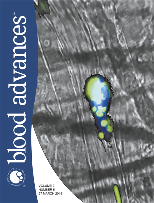 Blood Advances Cover Image for Volume 2, Issue 6