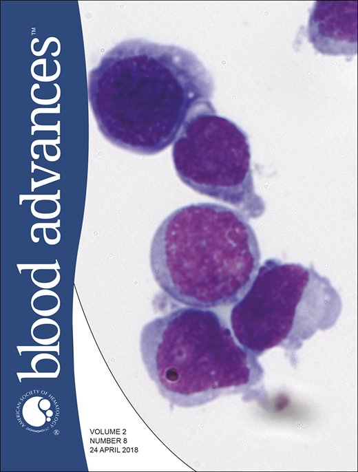 Blood Advances Cover Image for Volume 2, Issue 8