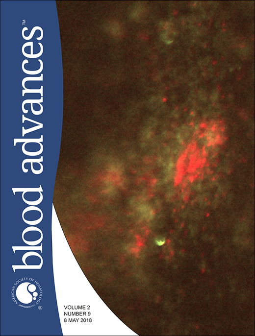 Blood Advances Cover Image for Volume 2, Issue 9