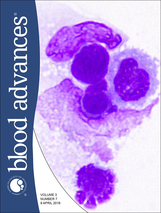 Blood Advances Cover Image for Volume 3, Issue 7