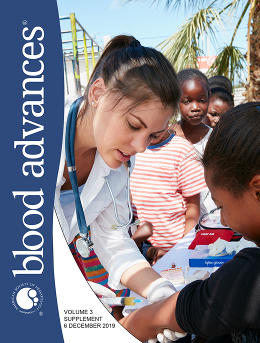 Blood Advances Cover Image for Volume 3, Issue Supplement 1